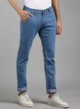 Slim Men Blue Jeans Light Blue