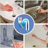 Drain Cleaner-Drain Cleaner Stick Remove Bad Smell of Drain, Toilet Pipes, Bathtub, Kitchen Sink