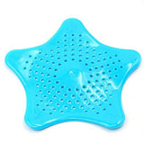 Starfish Hair Catcher Rubber Bath Sink Strainer Shower Drain Cover Trap Basin  (Pack of 2)