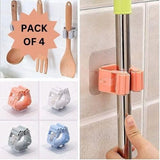 Mop Holder Self Adhesive Hooks (Pack of 4)