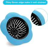 Sink Drain Silicone Sink Stopper (Pack of 2)