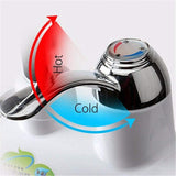 Electric Hot Water Heater Faucet Kitchen And Bathroom Heating Dispenser Tap Digital Temperature With Display