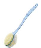 2 IN 1 Bath Body Brush with Soft Loofah and Bristles