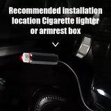 Car USB Light Projector