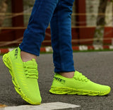 Fashionable Breathable Running shoe | sports shoes for men | Latest Stylish Casual sport shoes for men | Lace up Lightweight Orange shoes for running, jogging, walking, gym, trekking, hiking